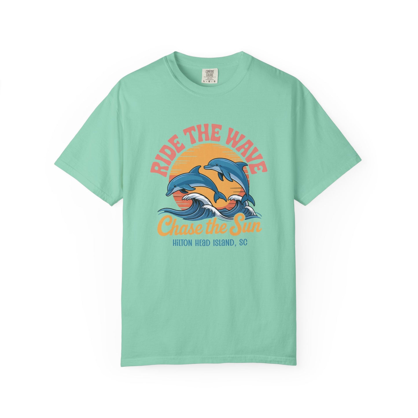 Ride the Wave Dolphin Tee 🐬  Hilton Head Island