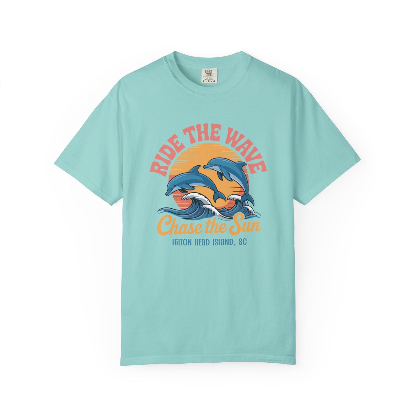 Ride the Wave Dolphin Tee 🐬  Hilton Head Island