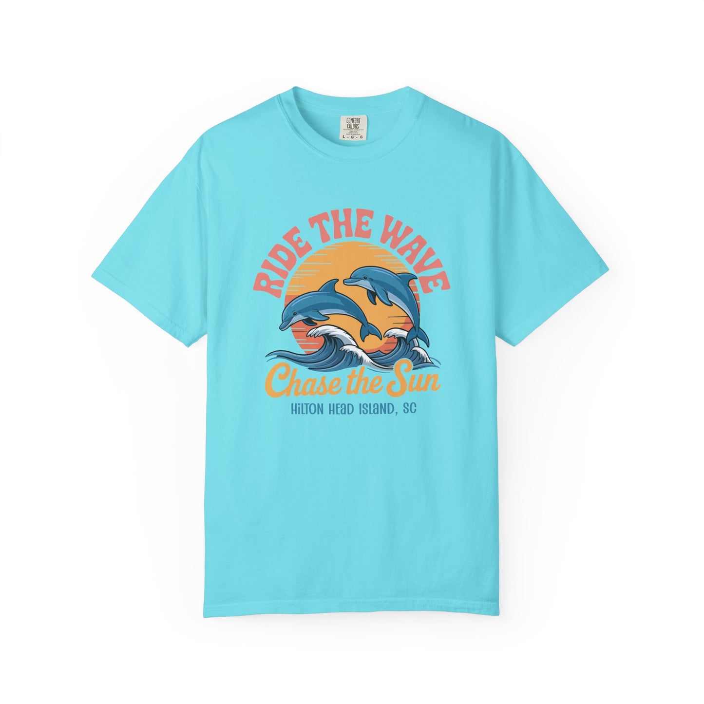Ride the Wave Dolphin Tee 🐬  Hilton Head Island