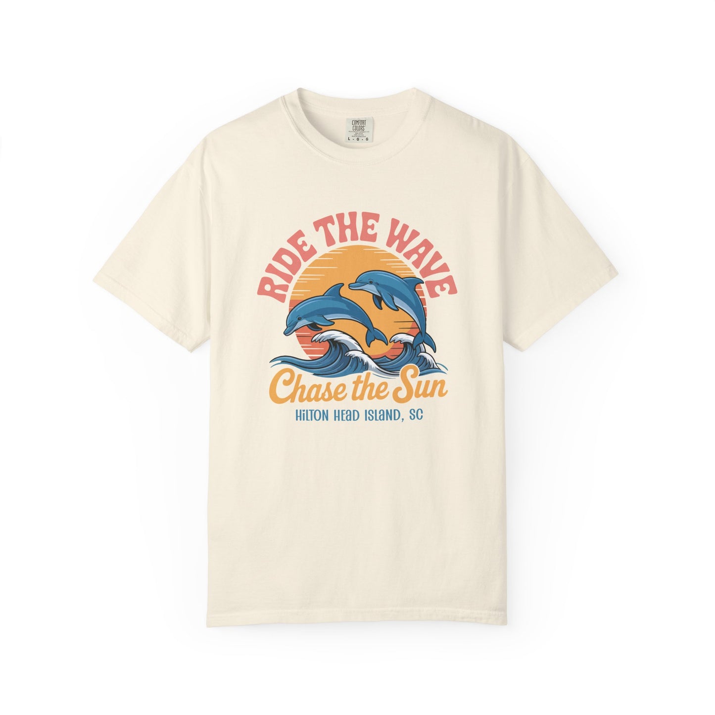 Ride the Wave Dolphin Tee 🐬  Hilton Head Island