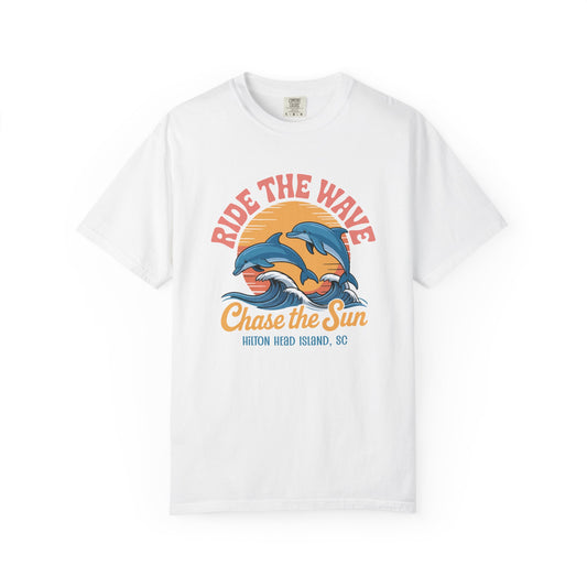 Ride the Wave Dolphin Tee 🐬  Hilton Head Island