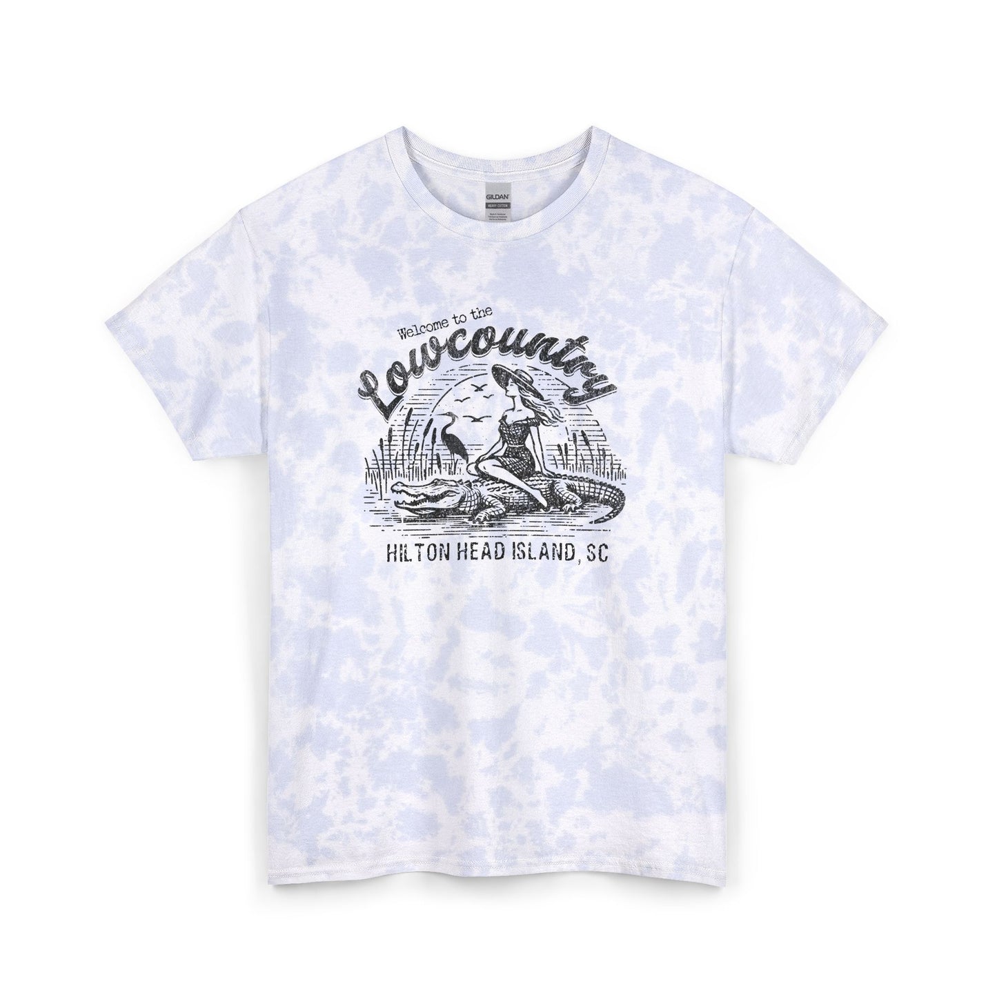 Welcome to the Lowcountry Tie Dye Tee 🐊 Hilton Head Island
